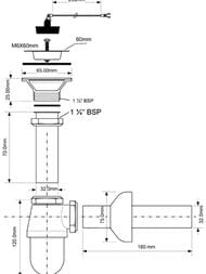    McAlpine (1 1/4"32)   , , .  MR3237-AB