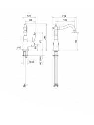 ��������� ��� �������� Migliore OXFORD �������������, ����� �����, ������ 19172 (ML.OXF-6313.BI.DO)