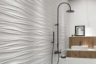 Плитка настенная Atlas Concorde 3D Wall Design Ribbon White Matt (400х800) белая, 8SBW (кв.м.)