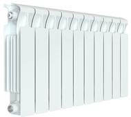 Радиатор биметаллический RIFAR Monolit 350 (425х800х100) 10 секций, 1380Вт, бок.подкл, белый