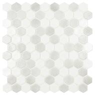 Мозаика противоскользящая Vidrepur Hex   100/514 Antid. (307х317) на сетке, серая+белая (шт.)