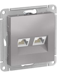 ������� Systeme Electric ATLASDESIGN ������� ������������ RJ45+RJ45 ��������� 5E �������� ATN000385