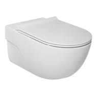 Roca MERIDIAN Rimless Унитаз подвесной (360х560х400) безободковый, c сиденьем Soft Close A34H240000