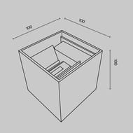 ������������� ��������� Maytoni Fulton (������) O572WL-L6B, 3000� 6�� IP 54, ������