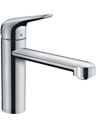 Смеситель Hansgrohe Focus M42 для кухни 120 мм поворотный излив хром 71806000 — миниатюра 1