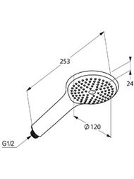   KLUDI FRESHLINE RS 1S 1 ,  6780043-00