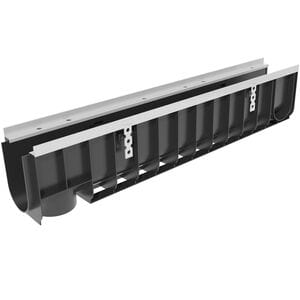Лоток пластиковый DN 100 Gidrolica Super (1000х149х203,5) 9 л/сек арт.0802