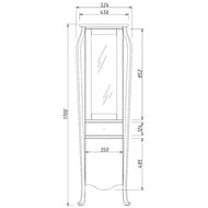 ����� Caprigo ������� bianco 524�1700�392 �����, ��������� 11950L-�031G