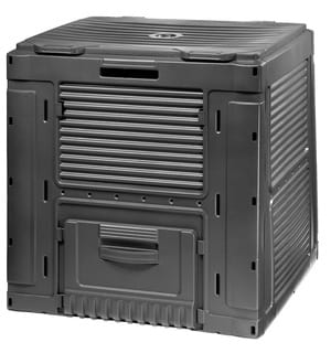 Компостер KETER Е-COMPOSTER (79x79x79), 470л, с основанием, черный