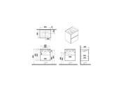 ����� � ��������� ��� ������ VitrA Mia Plus Square 69729 60 �� �������� ������ ���