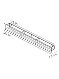 ����� FLOW Skyline Mono 1000�92�90 ���������, 3 ������, ����� Fl-sky-m100-�