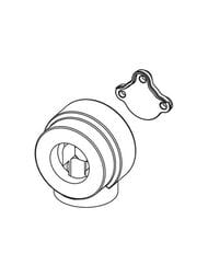 Шумопоглощающий кожух для водорозетки TECE 1/2'' для муфты Seal System 718031