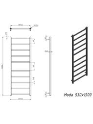 GROTA MODA  ""  530x1500  
