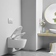 Унитаз-биде электронный Swedbe Smart 460х510х660 подвесной, подсветка, белый 0505