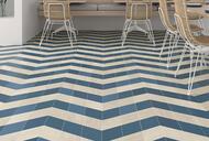 Керамогранитная плитка Wow Flow Diamond Blue (139х239,5) синяя 117353  (кв.м.)
