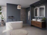 Ванна акриловая BelBagno BB705-1800-800 (1800х800х580) отдельностоящая, белый