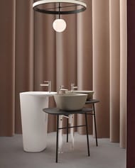 Раковина Vitra Plural (450х450х215) накладная,антибактериальное покрытие,бежевый мат. 7811B420-0016
