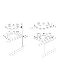 ������������ �������� ������ Kuppersbusch K.8 (780�510) 4 ���� �������, ������ ������ KI 8880.1 SR