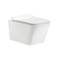 Унитаз подвесной Caprigo Modern Style 360х520х290 безободковый, с сиденьем микролифт, белый S-1203