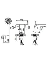 ��������� Ledeme �55 ��� ��������, �������������, � ������� ������, ���� L1055-16