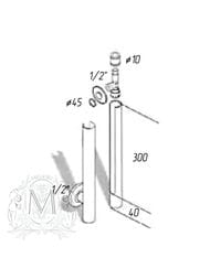 Кран запорный Migliore TOTEM хром ML.RIC-10.127.CR — изображение 2