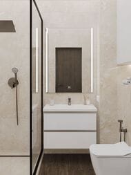 Керамогранитная плитка Laparet Ceradim Mramor Purple Beige (600х1200) бежевый 9999302395  (кв.м.)