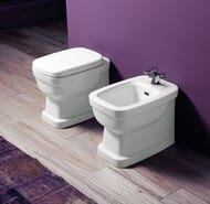 Унитаз приставной Simas EVOLUTION (540х370х415) универс. выпуск белый EVO 01 bia