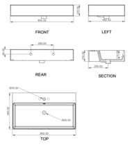 �������� ��������� GSG Zenith ZELAVBW80000 (800�460�140), ��� ��� ������, ����� ���������
