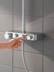 ������� ������� Grohe Euphoria SmartControl 310 DUO Cube 26508000 ���������, ��������� ������, ����