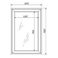 ������� Caprigo Ponza 600�900�31 ��� ���������, ����: ������ 13530-SF-019