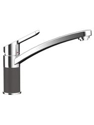 Смеситель для мойки SCHOCK SC-90 с поворотным изливом 205мм, цвета Сristalite+/хром — миниатюра 1