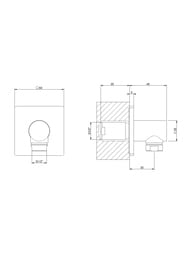 ��������� ����������� Gessi Inverso ��� ���������, ������ ����. 73069.272