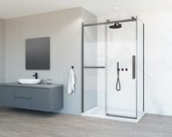 ������� ������ Vincea Como Soft 1100x1950x900 VSR-1CS9011CLGM ������������� ��������� �����