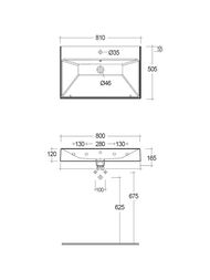 �������� ��������� KLUDI RESA 810�500�120 �������, � ��� ��� ������, �/�, ����� 59WW8143