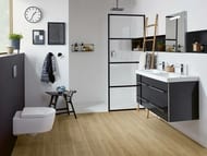 Клавиша смыва Villeroy&Boch ViConnect стекло, серый глянец 922400RA