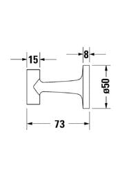 ������ DURAVIT Starck T ����: ����.����� ������������� 0099297000
