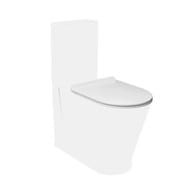 Сиденье для унитаза KERAMA MARAZZI PLAZA Modern с микролифтом, 360х480х25, белый глянцевый PLMR.seat.02\WHT