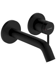 Смеситель Hansgrohe Tecturis S для раковины встраиваемый, излив 165 см, черный матовый 73350670 — миниатюра 1
