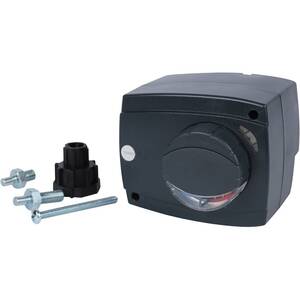 Сервопривод для смес. клапанов STOUT ход 90°, для пропорц. регул-ки, AC 24V, 60-90-120s, DC 0-10V