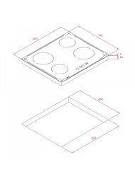 ������������ �������� ������ TEKA Country IBR 64040 TTC BLACK-MG (600�510) ������/������