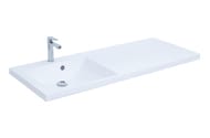 Раковина-столешница Aquanet Нота 120 1200х480 для установки над стир. машиной,левая 239565