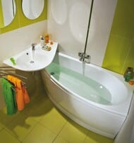 Ванна акриловая RAVAK AVOCADO 160х75 белая R правая