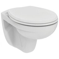 Унитаз подвесной Ideal Standard EUROVIT 370х525 безободковый, сиденье-микролифт K881201