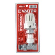 Клапан с термостатической головкой VALTEC прямой 1/2" VT.048.N.04