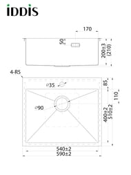 ����� IDDIS HAZE (590�510�200) ����������� �����, �����, ������ ������� HAZ59GMi77