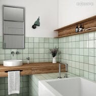 Плитка настенная EQUIPE VILLAGE Mint (132х132) мятная (кв.м.)