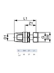   TECElogo 32  1 1/4",   ,  8733205