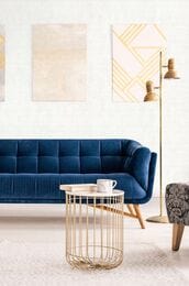 Обои виниловые на флизелине Marburg City Glam 32306 (1,06х10,05) геометрия, белые (рул.)