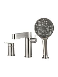Смеситель для ванны с установкой на борт , GAPPO хром, G1199-30 — миниатюра 1