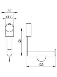 ��������� ��� ��������� ������ Keuco Plan Care ���������, ��� ������, ���� 34962010000